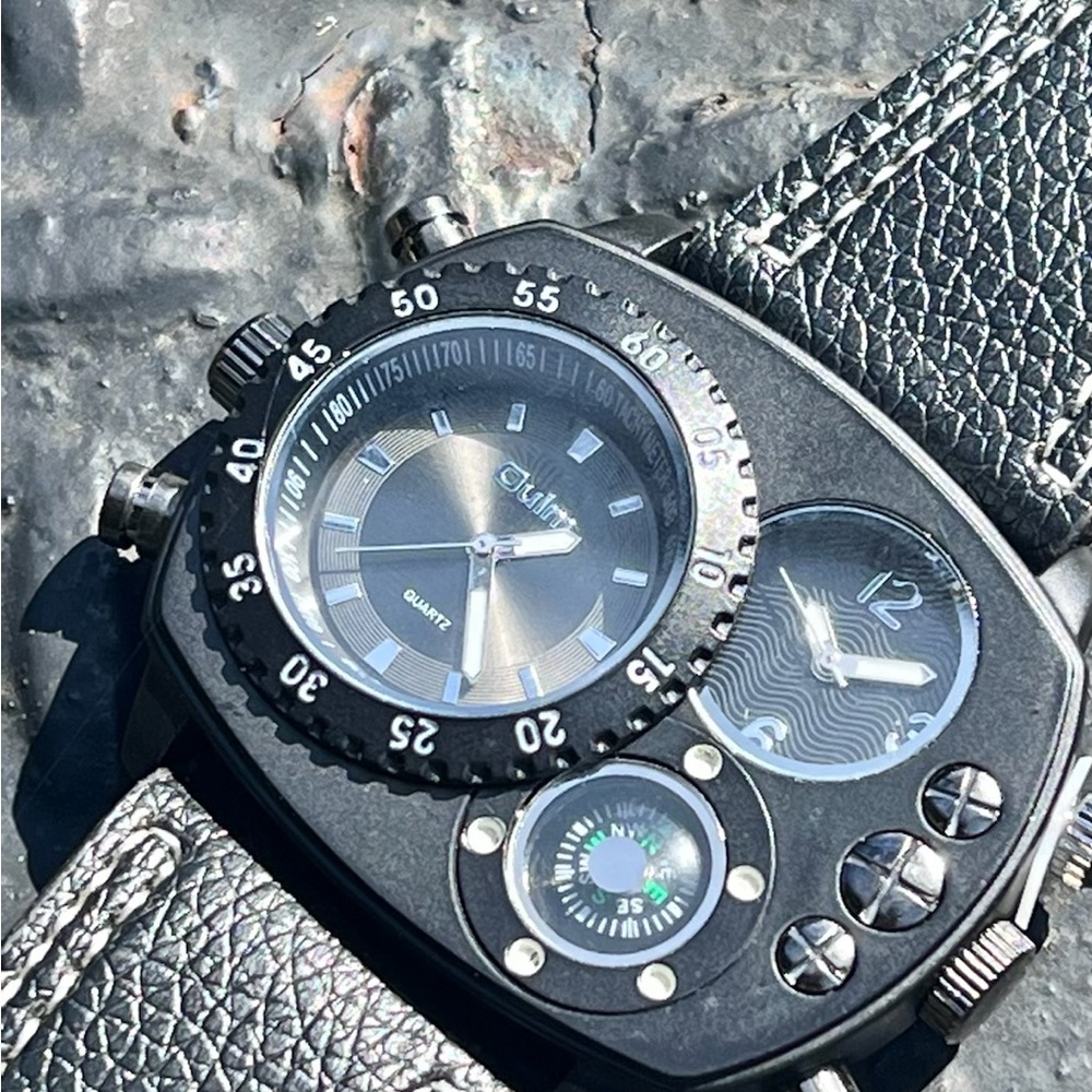 Custom designed watch that gives interpretation of the unique personality.